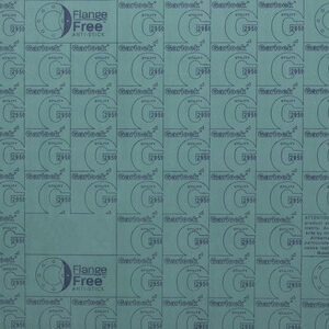 Style 2950 Compressed Fiber Gasket Sheet, Aramid Fiber with Nitrile Binder(NBR), Green, Branded