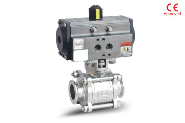 3Pc.-Design-Triclover-End-Floating-Ball-Valve