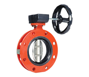 Flanged End Butterfly Valve