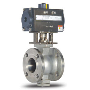 V Knotch Floating Ball Valve